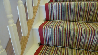 Crucial Trading Mississippi Striped Runner for Landing & Stairs