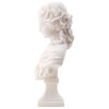 A&B Home Lady Bust Statue Sculpture 9.5x5.5x14"