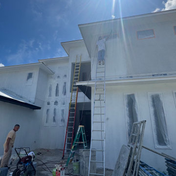 Exterior Painting process