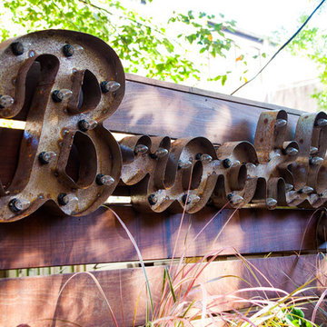 Brooklyn Sign Garden