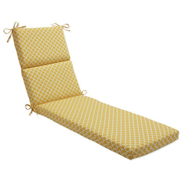 Hockley Chaise Lounge Cushion, Yellow