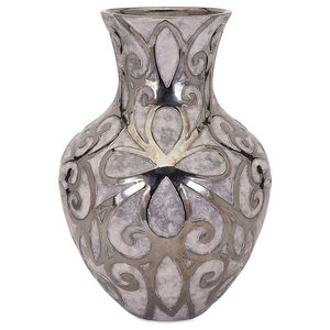 Benigna Oversized Tall Floor Vase Traditional Vases By Gwg