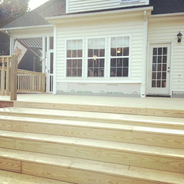 Halbut Custom Deck Remodel (Hail Storm Damage)