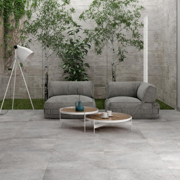 Choice Ash Grey Matt Floor Tiles - Direct Tile Warehouse