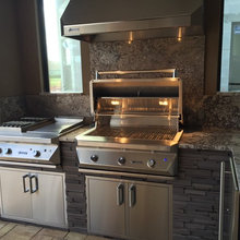 outdoor kitchen or bar