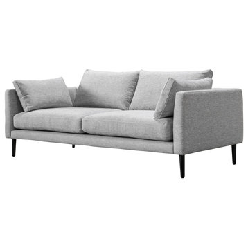 83 Inch Sofa Light Grey Grey Contemporary Moe's Home