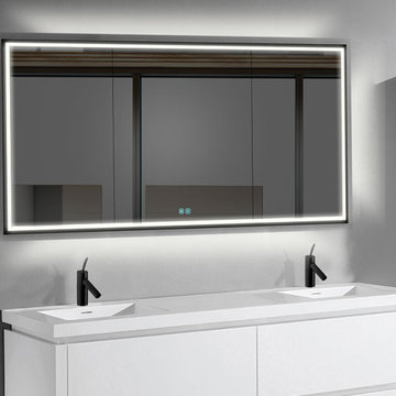 The Illusion LIGHTED MIRRORED CABINET COLLECTION (Reccessed Mount)