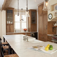 Medium Wood, White Counters