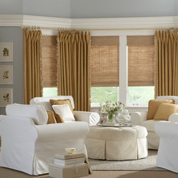 Horizons Natural Woven Shades - Window Treatments