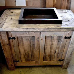 Reclaimed Wood Vanities - Products
