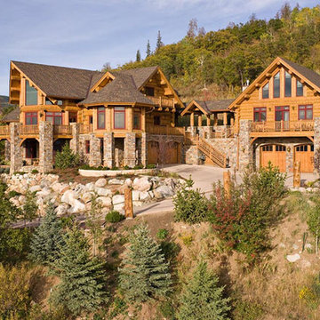 Luxury Log Home