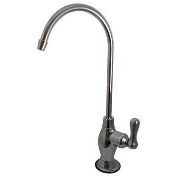 Kingston Reverse Osmosis System Filtration Water Air Gap Faucet, Polished Chrome