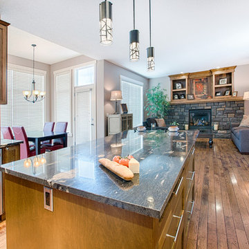 Rustic Kitchen & Main Floor