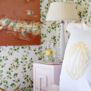 Domino Magazine guest bedroom makeover with Blinds.com
