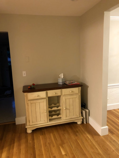 how far over should go on this wall