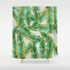 Tropical Banana Leaf Shower Curtain