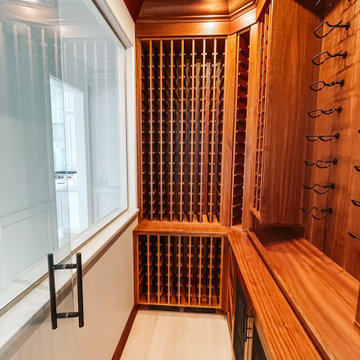Temperature controlled wine room