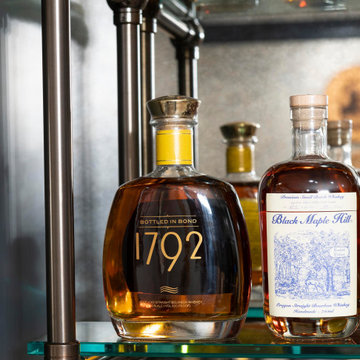 Preston Hollow Bourbon Lounge and Bathrooms Renovation and Furnishing