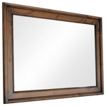 My Barnwood Frames - Espresso Knotty Alder Mirror, 20"x30" - Our Espresso stained Knotty Alder Mirror is crafted by hand and is a rich addition to your home. The dark finish of the frame will complement the dark tones of your hardwood flooring and tie the whole space together. Place your mirror in a small room to give the illusion of more space or in a large open room for greater interest and dimension.