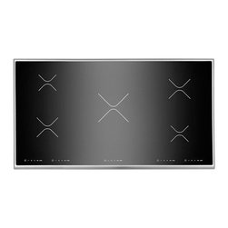 Bertazzoni Design Series 36" Induction Cooktop, Stainless Steel | P365IX - Cooktops