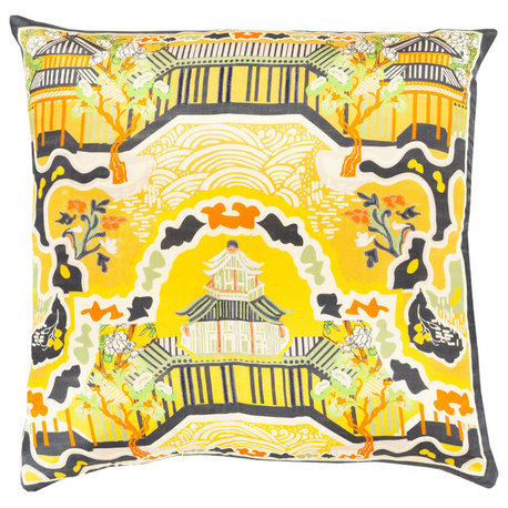 Geisha Pillow Cover 18 x 18 x 0.25