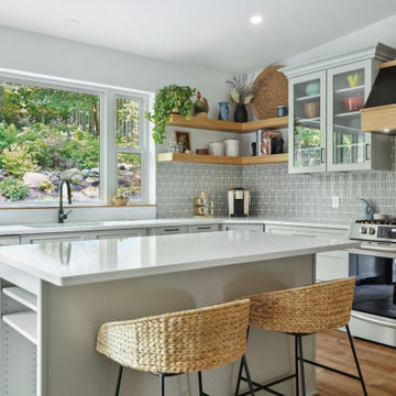 Transitional Farmhouse Kitchen Expansion
