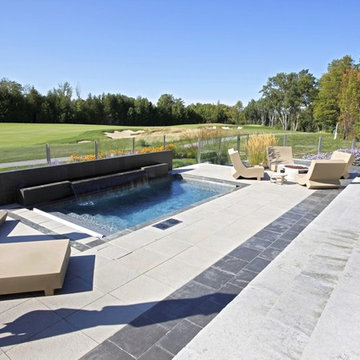 Geometric Concrete Pool Gallery