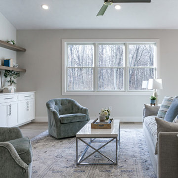 Modern Craftsman with Sleepy Blue Accents