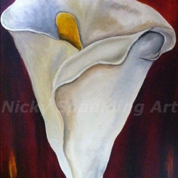 Nicky Spaulding Art - Calla Rouge - Artwork