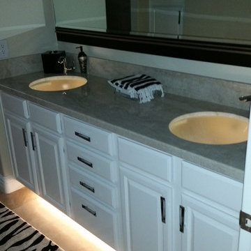 Black and White Bathroom Remodel