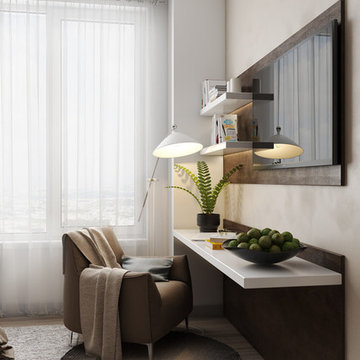 Exclusive Bedroom Design. 3D Renders