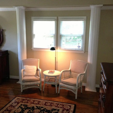 Before Staging Master Bedroom Occupied Home - Overton Lea Road, Oak Hill