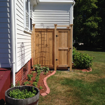 Cedar Outdoor Shower Kit