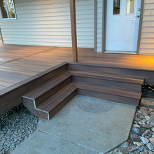 Backyard deck