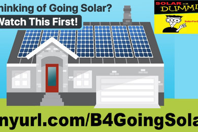 Before Going Solar--Energy Conservation & Efficiency, First