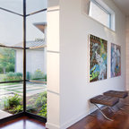 Blanco House - Contemporary - Entry - Austin - by LaRue Architects