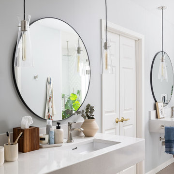 Modern Aging in Place ADA Bathroom