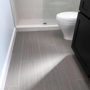 75 Beautiful Gray Bathroom With Limestone Countertops Pictures