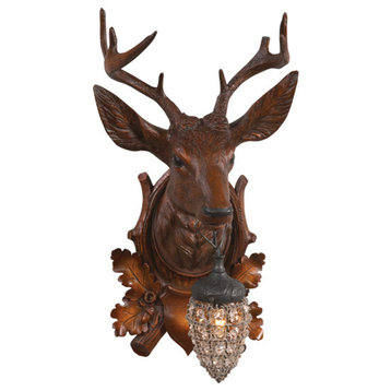 Aspen Stag Wall Sconce