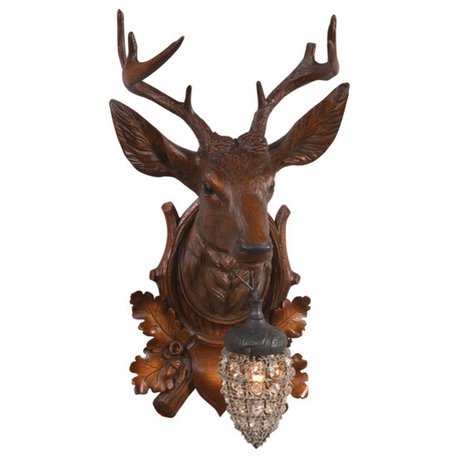 Aspen Stag Wall Sconce