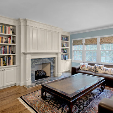 Living Room with Hidden TV