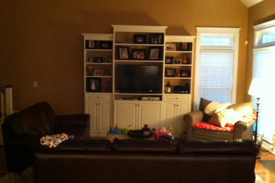 Example of a classic home theater design in Charlotte