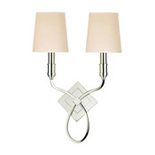 Hudson Valley Lighting 422-PN-WS Wall Sconce in Polished Nickel