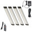 Lightkiwi S7471 6" Cool White Modular LED Under Cabinet Lighting 4-Panel Kit