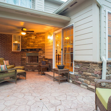 Zionsville, IN Covered Porch Addition