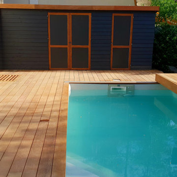 Jardin piscine