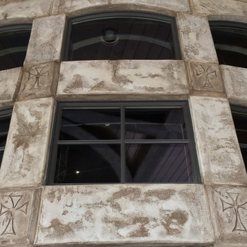 Decorative Crushed Limestone Coatings