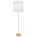 Robert Abbey - Robert Abbey AW06 Kate, 1 Light Floor Lamp - Make a bold statement in your space with the KateKate 1 Light Floor L Modern Brass/Crystal *UL Approved: YES Energy Star Qualified: n/a ADA Certified: n/a  *Number of Lights: 1-*Wattage:150w Type A bulb(s) *Bulb Included:No *Bulb Type:Type A *Finish Type:Modern Brass/Crystal