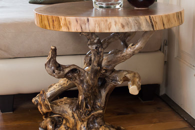 Inspiration for a family room remodel in Cleveland