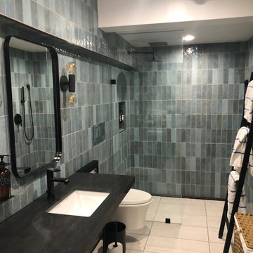 Bathroom Remodels: Hotel Laguna, Zero Entry Shower
